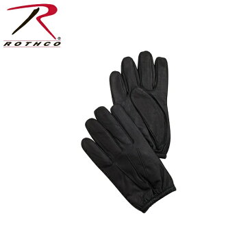 手袋 レザー ポリスグローブ ROTHCO ロスコ カットレジスタント 防刃仕様 牛革 ミリタリー 3452 USA直輸入モデル 送料無料