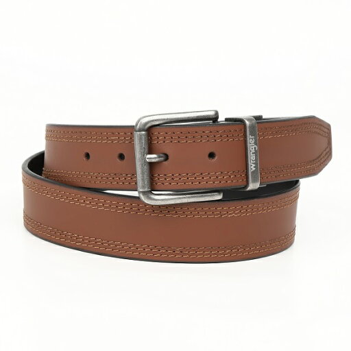 メンズベルト 人気ブランド Wrangler ラングラー 35mm 本革-GENUINE LEATHER- リバーシブル レザー ジーンズ ベルト ブラウン(タン)×ブラック USA直輸入モデル WR-BE08008 送料無料 メンズベルト 人気ブランド Wrangler ラングラー 35mm 本革-GENUINE LEATHER- リバーシブル レザー ジーンズ ベルト ブラウン(タン)×ブラック USA直輸入モデル WR-BE08008 送料無料