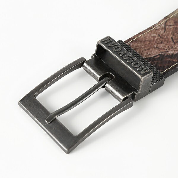 メンズベルト 人気ブランド MOSSY OAK モッシーオーク リバーシブル ベルト 38mm 自然派 アウトドア USA直輸入モデル 01844 送料無料