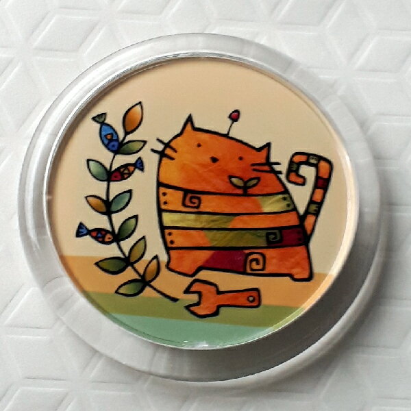 ビック マグネット「 猫ロボ 」 かわいい 猫 ネコ ねこ ロボット