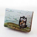 名刺入れ カードケース おしゃれ かわいい ミミズク フクロウ 梟 雑貨 送料無料 大容量 動物雑貨 ギフト プレゼント 名刺ケース カード入れ 薬ケース イヤ...