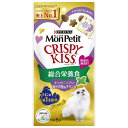 モンプチクリスピーキッス猫用おやつ総合栄養食キャットニップ入り贅沢お魚&チキン味24G(3Gx8袋)x5個セット