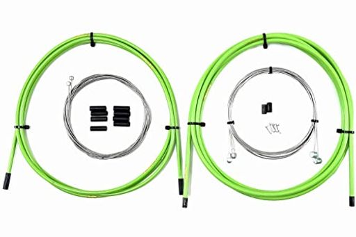 マイクロヒーロー(MicrOHERO)MTB/ROAD両用自転車SUSワイヤアウターセットステンレス製ブレーキワイヤシ..