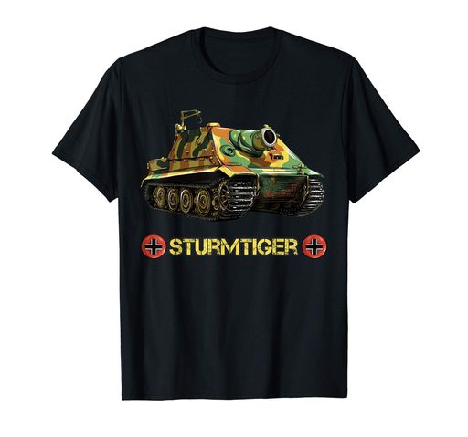 第二次世界大戦ドイツ戦車シュトルムティーガーのお土産 Tシャツ