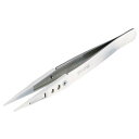 ホーザン(HOZAN)プラチップピンセット全長125mm開き幅10mm先端幅1.2mm直型P-640-P