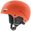 UVEX(ウベックス) スキースノーボードヘルメット マットカラー ダイヤル式サイズ調整 WANTED フィアースレッドストライプマット 54-58 CM