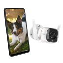 TP-LinkWiFiネットワークカメラ屋外カメラ1296p300万画素IP66防水・防塵防犯カメラ音声通話可能3年保証TapoTC65