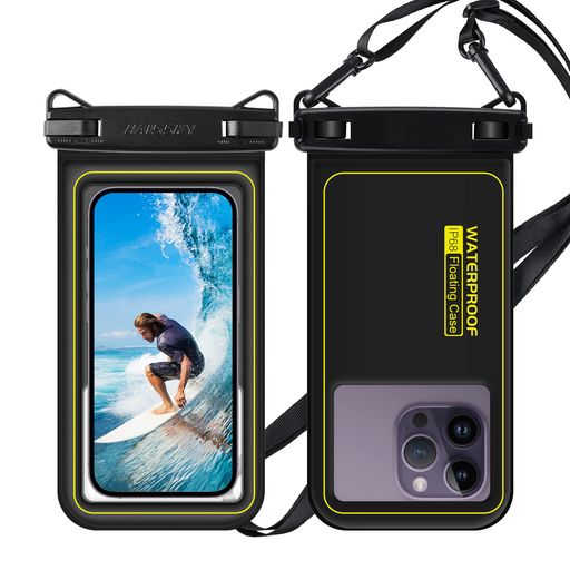 LILIYYA 防水ケース 水に浮く IP68認証 クリア 顔認証 撮影 通話 画面操作 浮き輪 IPHONE 14 13 PRO MAX 12 11 XR SE ANDROID 7 インチ以下対応 海 温泉 風呂 プール 雨 潜水 スマホ用 防水バック