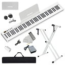 【ピアノスタンドセット】ニコマクNikoMaku電子ピアノ88鍵盤SWAN-S日本語表記MIDI...