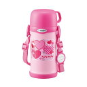 象印 水筒 コップつき ステンレスボトル 600ML ピンク SC-MC60-PA