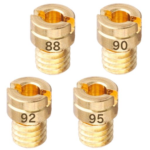 Jetsetmotoメインジェットケーヒン丸型/小(5X6.7)#88#90#92#954オーバーメインジェットセットKEIHIN(ケイヒン)PC18/PC20/PB16/PB18/CVK20ケイヒンPC20キャブレターケイヒン