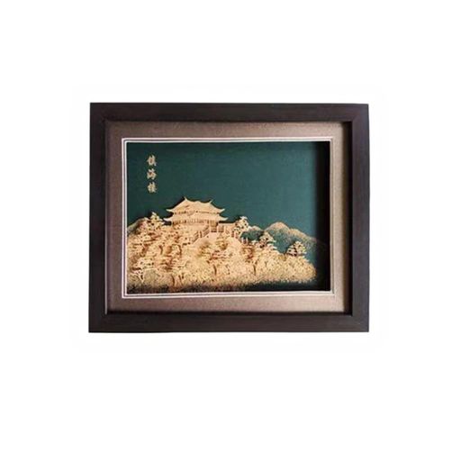 チンヘ楼、工芸品のコルク画、居間、寝室の壁面に置きます。