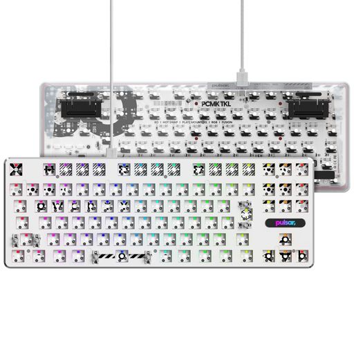 PULSAR GAMING GEARS PCMK メカニカル ゲーミング キーボード TKL JIS 日本語配列 ホットスワップ 80% 91キー カスタマイズ【国内正規品】 (BAREBONE(ボードのみ) WHITE) PULSAR GAMING GEARS PCMK メカニカル ゲーミング キーボード TKL JIS 日本語配列 ホットスワップ 80% 91キー カスタマイズ【国内正規品】 (BAREBONE(ボードのみ) WHITE)