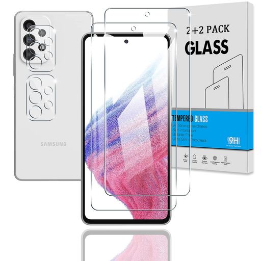 2+2祻åȡ б GALAXY A53 5G 饹ե ǧб + ե ܰ˻ 9H GALAX...