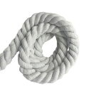 ILLIDAN綿ロープ綿3ツ打20mm/2M柔らか太い手芸用天然コットンロープ手作りインテリア飾りDIY8mm/12mm/15mm/20mm(2M)