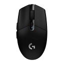 LOGICOOL G ゲーミングマウス G304 LIGHTSPEED ワイヤレス マウス 軽量 99G HERO センサー 6個プログラムボタン 250時間連続使用可能 ブラック PC WINDOWS MAC 国内正規品 【(2)