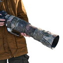 ROLANPROレンズカバー|適用CANONRF200-800MMF6.3-9ISUSM対応|望遠レンズ用カモフラージュコート|三層構造保護|色番号:緑のジャン...