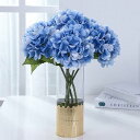 siawadeky造花花材アジサイ5束シルクフラワー夏風景あじさいインテリア装飾初夏枯れない花ロマンチックアートフラワー写真背景撮影道具人工花ギフトお祝い花束