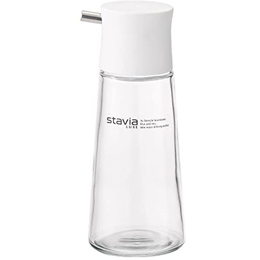 リス醤油差しホワイト140mlスタビアリュクス調味差しM