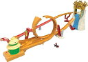 ホットウィール(HotWheels)ザ・スーパーマリオブラザーズ・ムービージャングル王国レース(マリオカート1台付き)【ミニカー】【プレイセット】【5才~】【プ...