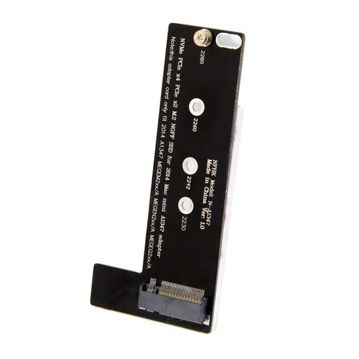 CABLECC M.2 NGFF M-KEY NVME SSD コンバーターカード 2014 MACBOOK MINI A1347 MEGEN2 MEGEM2 MEGEQ2用