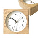 KATOMOKUDualuseclock4ナチュラルkm-95NARC掛け置き兼用電波時計連続秒針14cm