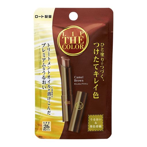 メンソレータムリップ リップザカラー リップティント キャメルブラウン リップクリーム 2グラム (X 1)のサムネイル
