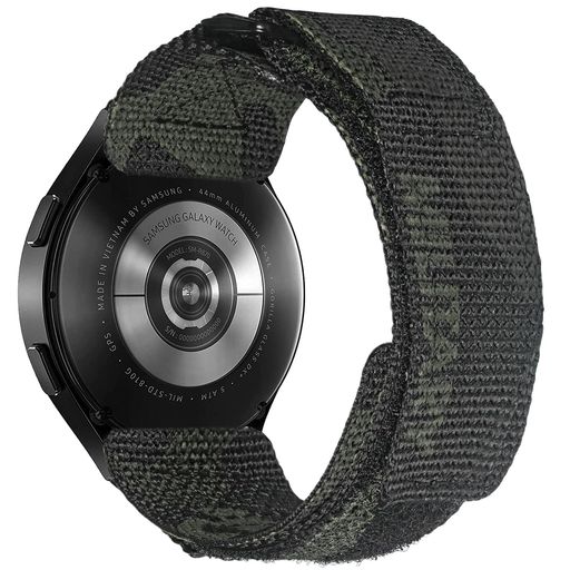 HEMSUT SAMSUNG GALAXY WATCH BAND カモフラージュ柄デザイン 20MMクイックリリーススマート・ウオッチ交換バンド GALAXY WATCH 6 44MM 40MM/6 CLASSIC 47MM 43MM/5 40MM