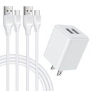 ANNIBER USB急速充電器 USB TYPE Cケーブル ACアダプター タイプCケーブル アンドロイドスマホ充電器 急速充電ケーブル USB電源アダプター USBコード USBコンセント ANDROIDスマホケーブル(2)