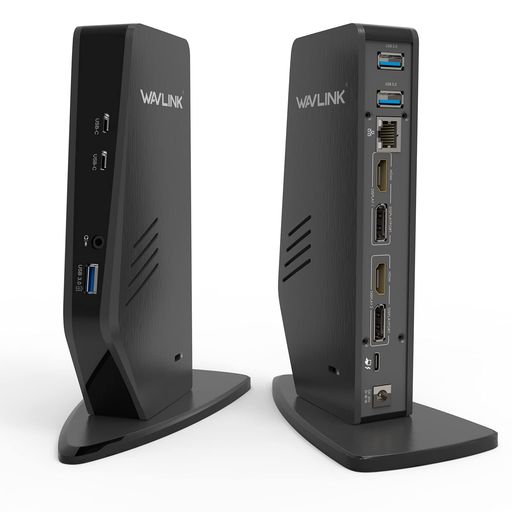 WAVLINK ֤USB-C ˥Сɥå󥰥ơ PD 65W ǥ奢4K/󥰥5K 2ĤDP/2ĤHDMI...