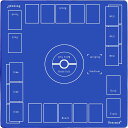 Dnoymabフルサイズプレイマットに適用するポケモンカードゲーム厚さ3mmラバープレイマットに適用するポケカプレイ2人用滑り止め収納バッグき60x60cm(3...