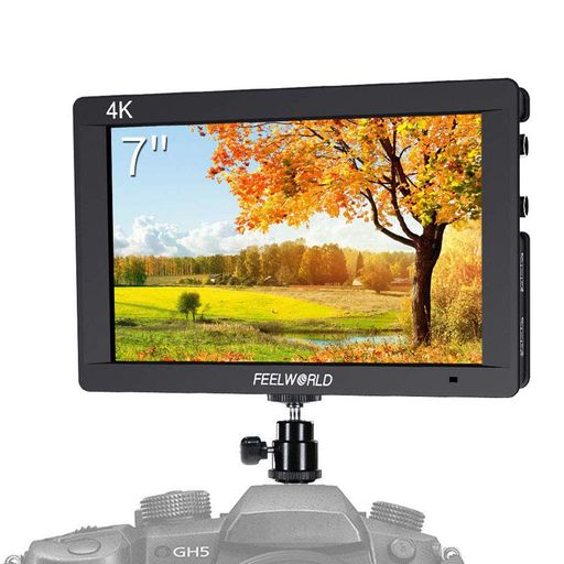 FEELWORLD FW703  եɥ˥ 7 3G-SDI 4K HDMI / եHD 1920X1200 IPS ӥǥ饭åȤ˺Ŭʥѥ˥ Ǥи̤ι⤤SDIޥڰ ܸǽ