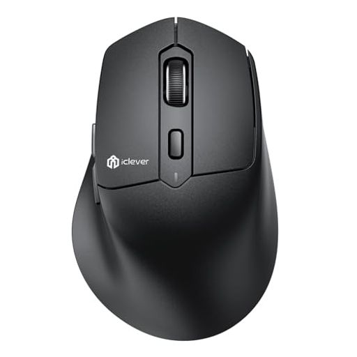 iCleverワイヤレスマウス無線マウスBluetooth5.02.4Ghz(レシーバー付属)JigglerデュアルモードType-C充電式戻る/進むボタン軽量左右クリック静音7ボタン4階段DPI切替高精度 iCleverワイヤレスマウス無線マウスBluetooth5.02.4Ghz(レシーバー付属)JigglerデュアルモードType-C充電式戻る/進むボタン軽量左右クリック静音7ボタン4階段DPI切替高精度