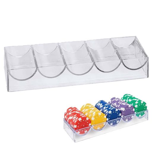 PAVIKEポーカーチップケースチップコインボックス便利なポーカーチップトレイホームクラブテーブルゲー..