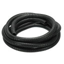 DMiotech21mmx18mmx5Mプラスチックスプリットなしコルゲートチューブ屋内屋外コード管理ラップ整頓オフィスガーデン用