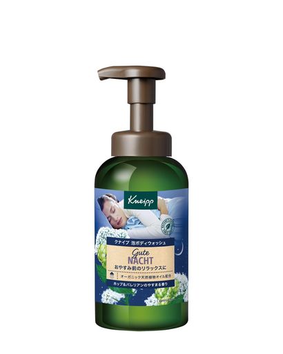 クナイプ(Kneipp)泡ボディウォッシュグーテナハトホップ&バレリアンの香り450g