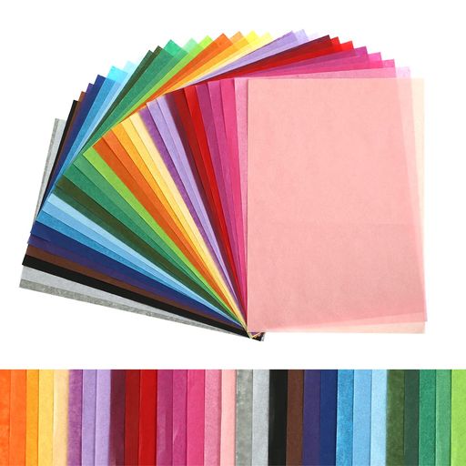 Kesote薄葉紙おはながみお花紙300枚入30色A4判フラワーペーパーラッピングペーパーペーパーフラワー紙20x29cm