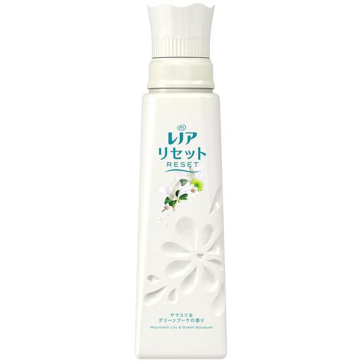 レノアLenorリセット柔軟剤衣類のシワ&ダメージを防ぐヤマユリ&グリーンブーケの香り本体570mL