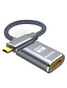 SNOWKIDS マイクロHDMI - HDMI ケーブル 30CM MICRO HDMI TO HDMI変換アダプター 4K@60HZ MICRO TYPE D GOPRO7 6 5/TRANSFORMER/YOGAなどに対応