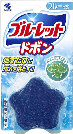 ブルーレットドボントイレタンク芳香洗浄剤ブルーミントの香り60g
