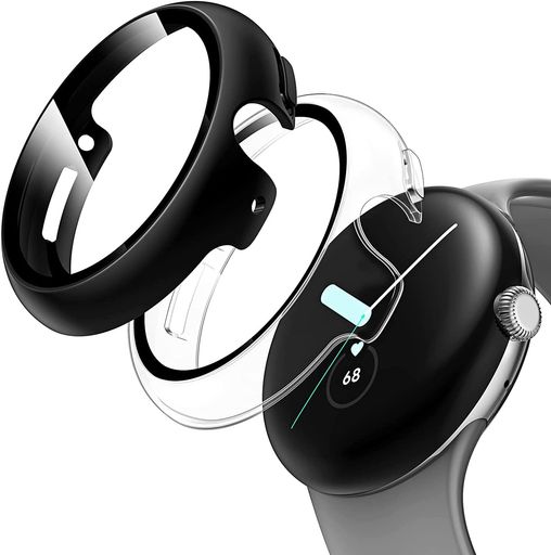 GOOGLE PIXEL WATCH 2/PIXEL WATCH 1 用 ケース 保護 ガラスフィルム 一体型 PC+TPE材質 二重構造 全面保護 超薄型 高耐久 装着簡単 耐衝撃 対応 GOOGLE PIXEL WATCH 2/1保護ケース 高透過率 GOOGLE PIXEL WATCH 2/PIXEL WATCH 1 用 ケース 保護 ガラスフィルム 一体型 PC+TPE材質 二重構造 全面保護 超薄型 高耐久 装着簡単 耐衝撃 対応 GOOGLE PIXEL WATCH 2/1保護ケース 高透過率