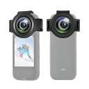 PULUZInsta360X3用アップグレードレンズ保護カバー光学ガラス保護フィルム防水・防塵・防傷insta360x3用レンズ保護キャップ98%高透過率レンズカバーインスタ360X3用メラアクセサリー