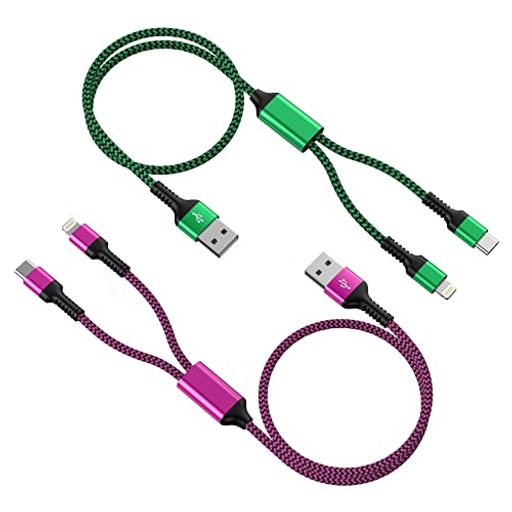 2in1充電ケーブルlightning「2本組/1.2M」マルチ充電ケーブルタイプcUSBケーブルライトニングケーブル2.4A&3A急速充電Haoano2イン1充電コードiPhone&Android同時給電可能iPhone 2in1充電ケーブルlightning「2本組/1.2M」マルチ充電ケーブルタイプcUSBケーブルライトニングケーブル2.4A&3A急速充電Haoano2イン1充電コードiPhone&Android同時給電可能iPhone