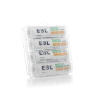 EBL 単3充電池 充電式 ニッケル水素充電池 4本入り 大容量単三電池 2800MAHで長持ち リサイクル使用可能 単三充電池 AA充電池4本パック おもちゃ...