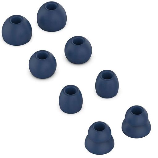 A-FocusイヤーピースイヤーチップPowerbeatsProイヤホン用シリコン製4サイズ4ペアネイビー(PBProNavy)