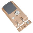 オートロックインテリジェントロック盗難防止キーレスロックホームセキュリティ4つのリモートコントローラ付き家のドアロックアラーム機能ドアロックドアリモコンロックドアロック…(3)