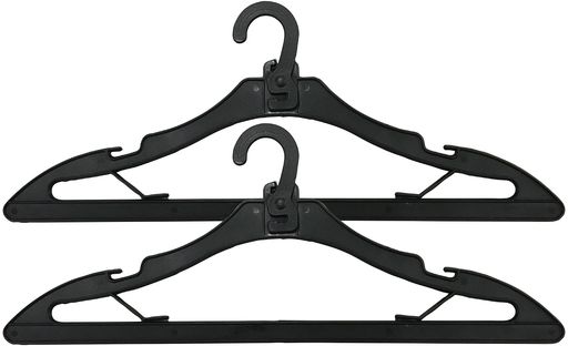 旅行用ハンガーです。(ガーメントバッグ用ハンガー、スーツケース用ハンガーです。)※ガーメントバッグは別売、ハンガーのみです。 ガーメントバッグ用のフック回転式ハンガーです。 ホテルや旅先でうっかり忘れたり壊したりしてしまった時の予備にどうぞ。 サイズ:横約430x縦約130x厚み約12mm(フック収納時)横約430x縦約165x厚み約9mm(フックを出した時) 素材:ポリプロピレン生産国:日本