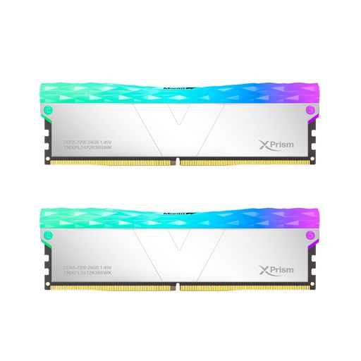 v-colorHynixICデスクトップPC用ゲーミングメモリMantaXPrismRGB(発光型)DDR5-7200MHzPC5-5760048GB(24GBx2枚)U-DIMM1.4VCL34(IntelXMP専用) v-colorHynixICデスクトップPC用ゲーミングメモリMantaXPrismRGB(発光型)DDR5-7200MHzPC5-5760048GB(24GBx2枚)U-DIMM1.4VCL34(IntelXMP専用)