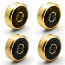 オーディオ用インシュレータースピーカーハウリング防止インシュレーターアルミニウム製円形タイプゴールドシルバー防音防振振動防止スピーカーいんしゅれーたー4点セット...