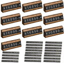 プライスカード木製おしゃれプライス台セット10個フレーム20枚プライス数字プレート値札キューブ価格表示プライスキューブディスプレイ